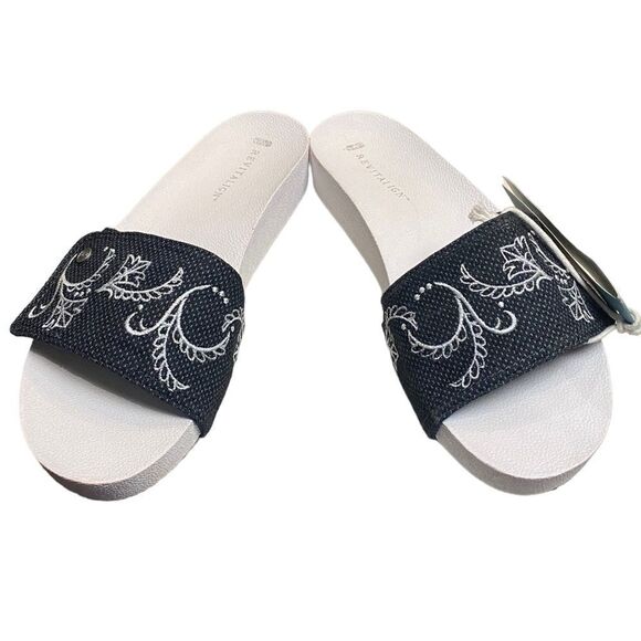 REVITALIGN Breezy Slide Women's Blue Denim Slide Sandals NEW 6 - Picture 4 of 6